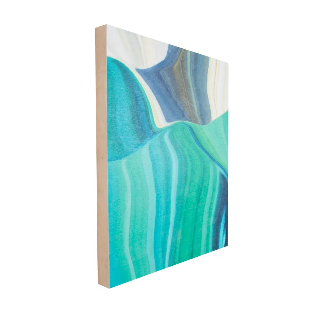 1130 (A D) Green Blue Swirl B