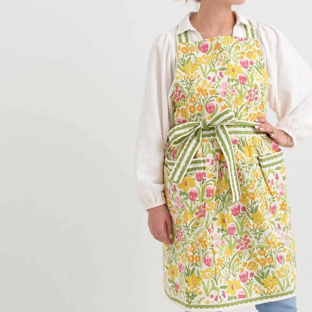 70s Flower Apron