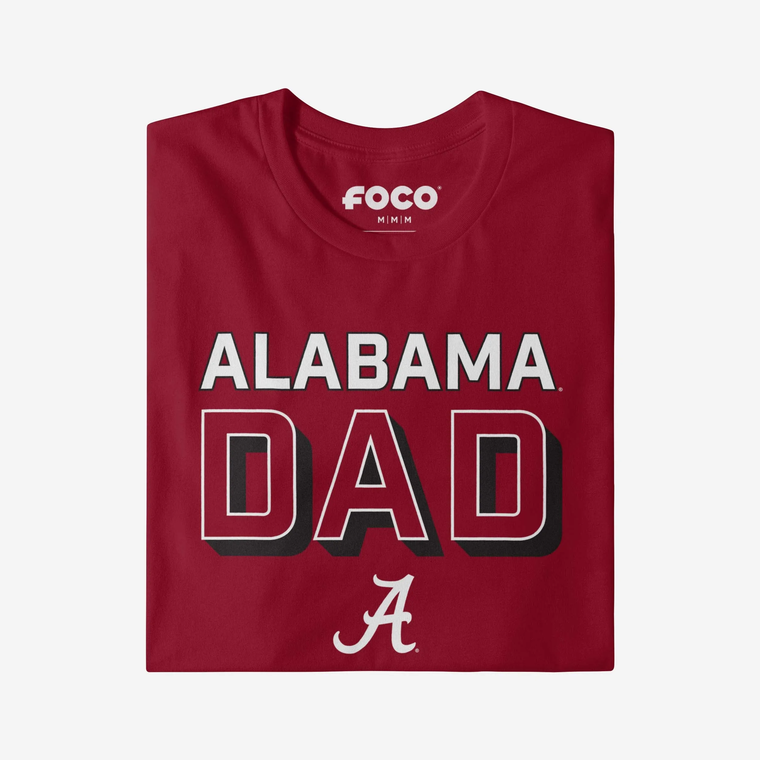 Alabama Crimson Tide Team Dad T-Shirt