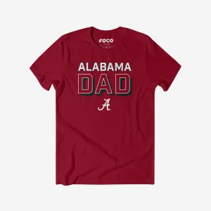 Alabama Crimson Tide Team Dad T-Shirt