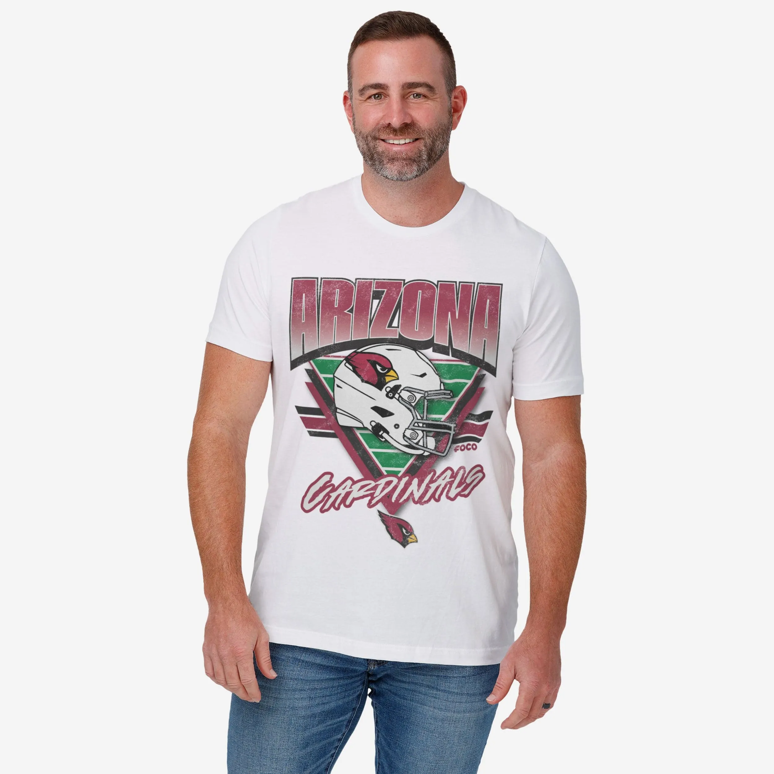 Arizona Cardinals Triangle Vintage T-Shirt