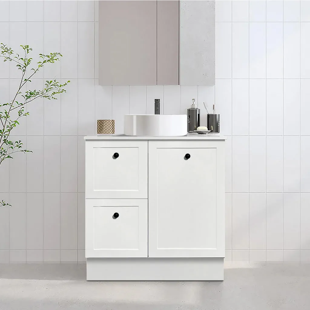 AUSTIN 750mm Floor Standing Bathroom Vanity Left Hand Side