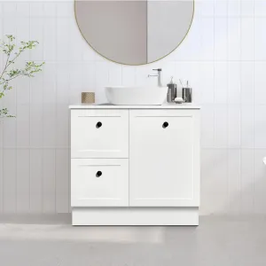 AUSTIN 900mm Floor Standing Bathroom Vanity Left Hand Side