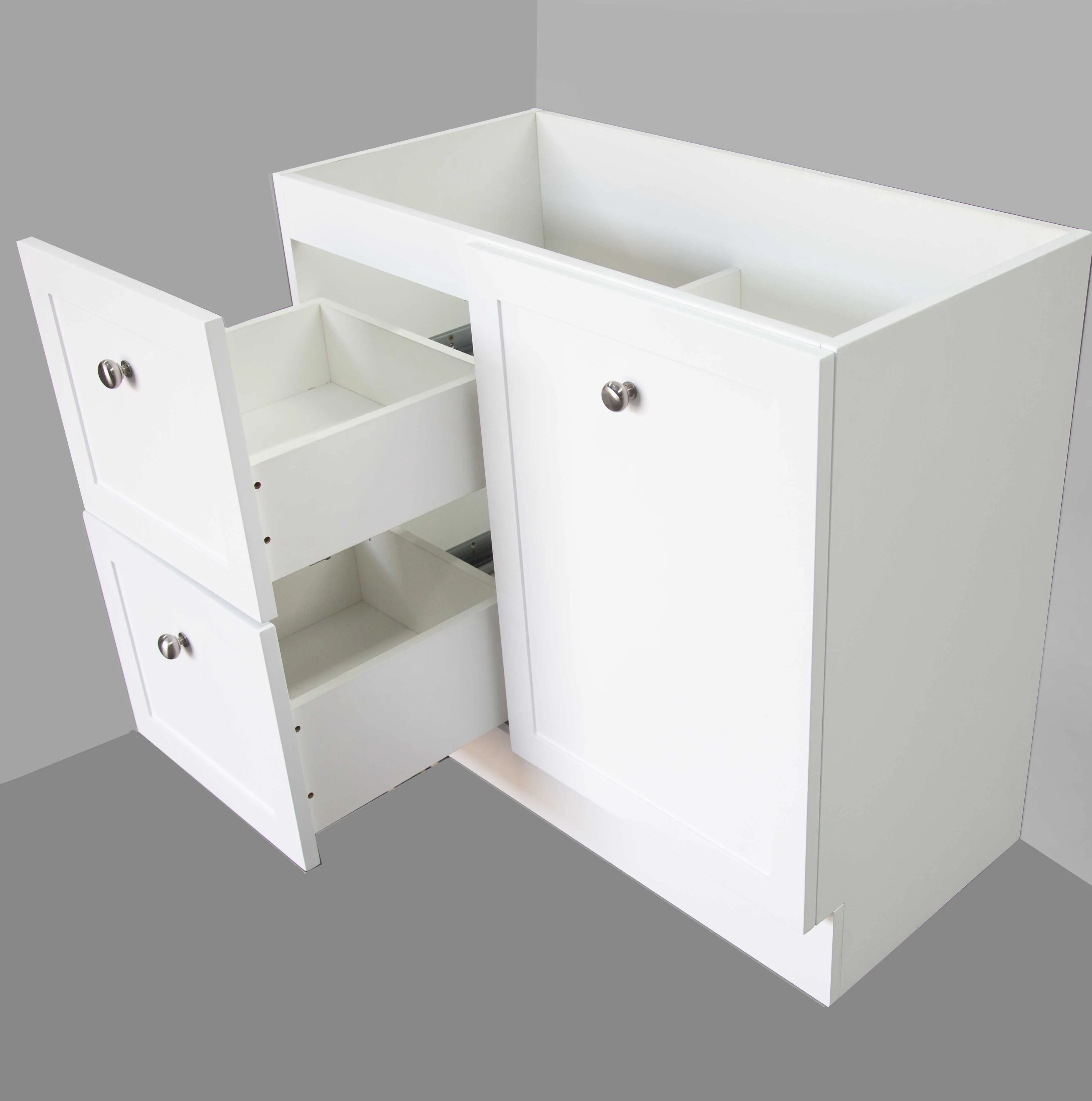 AUSTIN 900mm Floor Standing Bathroom Vanity Left Hand Side