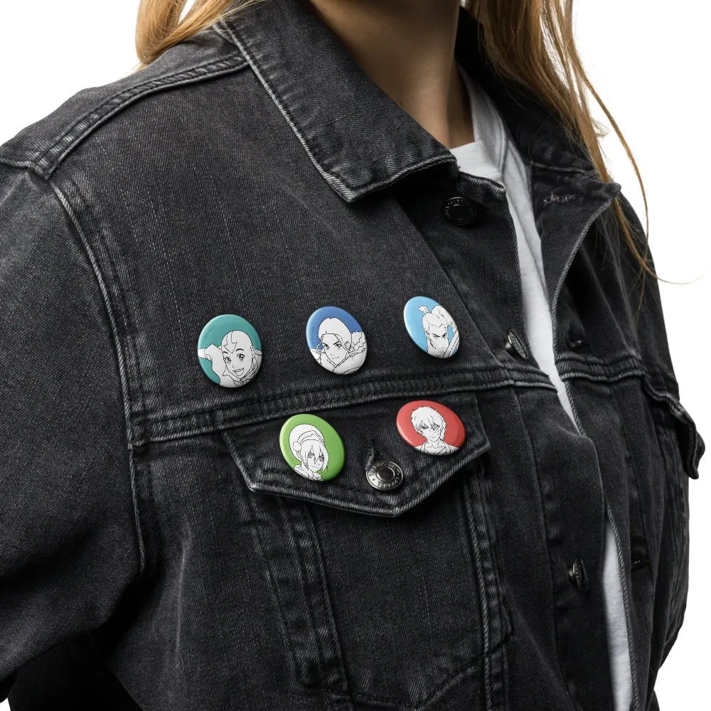 Avatar: The Last Airbender Team Avatar Pin Set