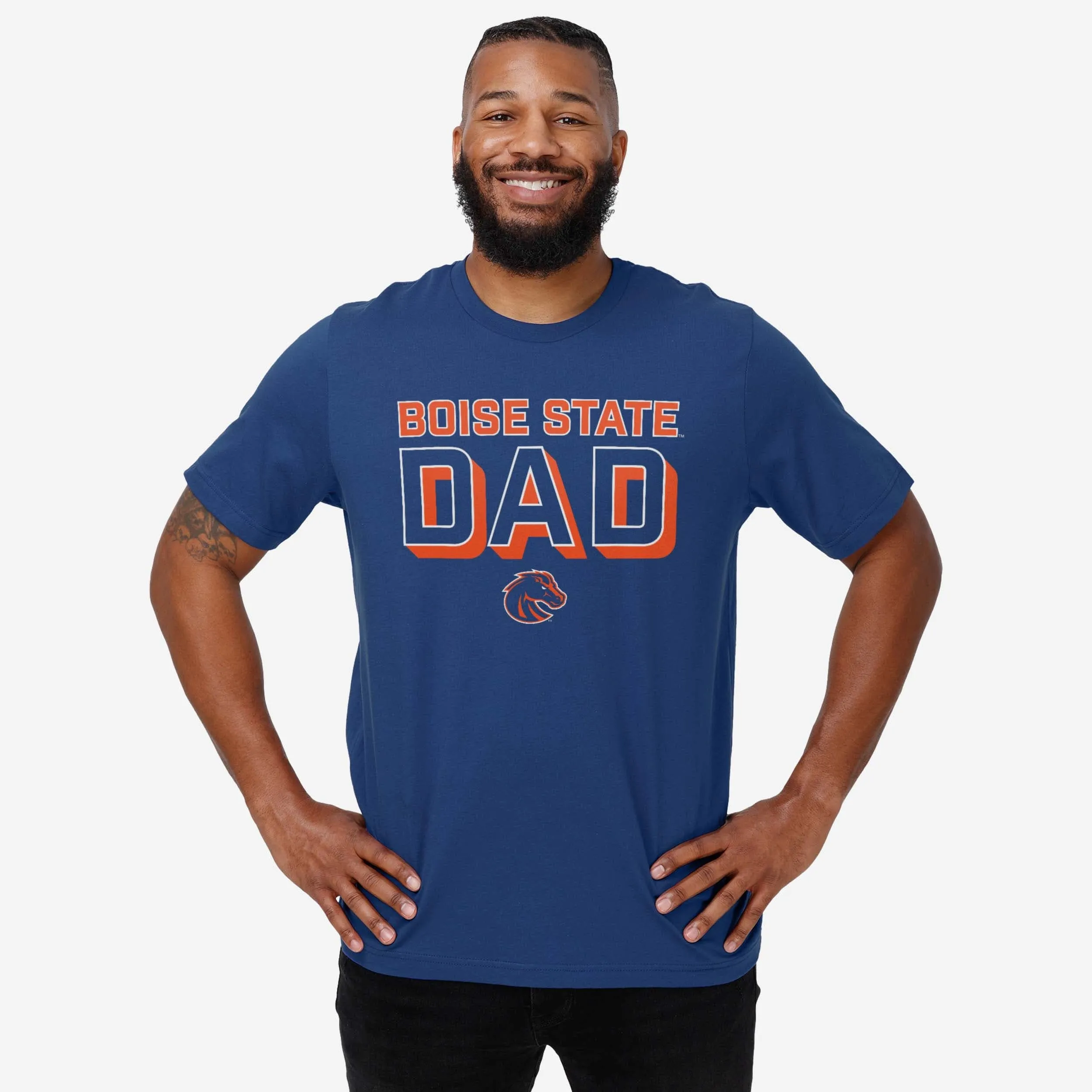 Boise State Broncos Team Dad T-Shirt