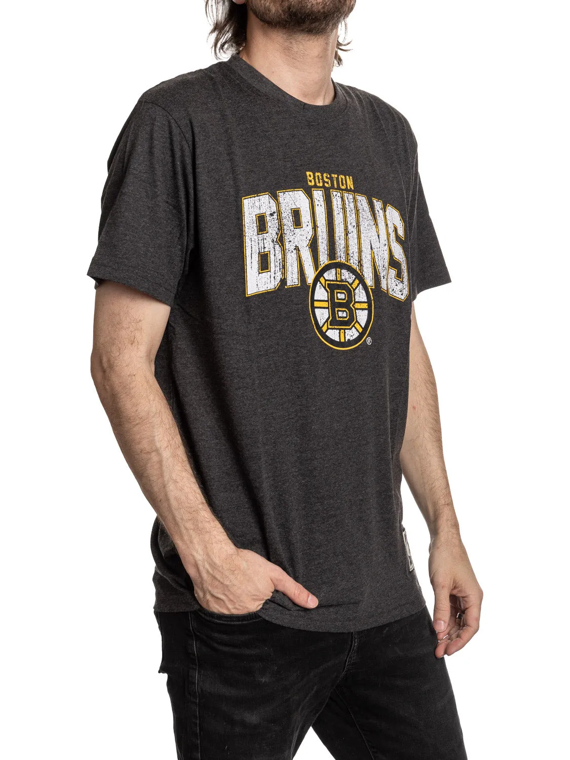Boston Bruins NHL Licensed Vintage Classic Tee