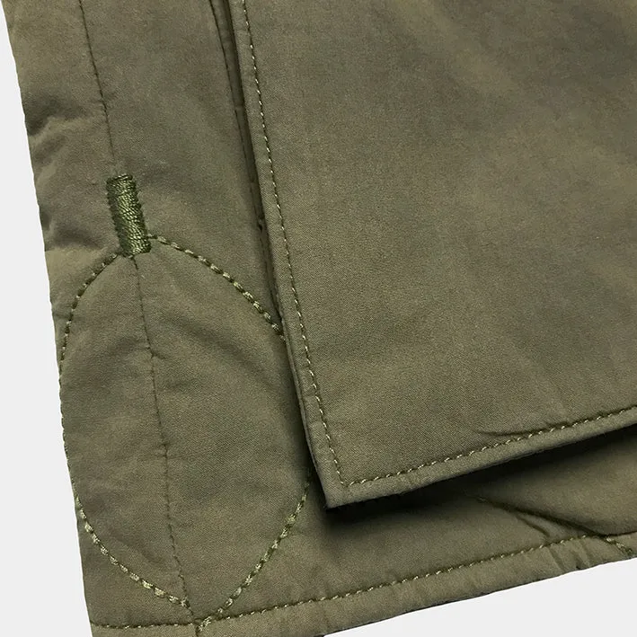 BZEN UNARMY - M.3160-JOE REGULAR FIT NAM INSPIRED QUILTED MILITARY VEST-GREEN
