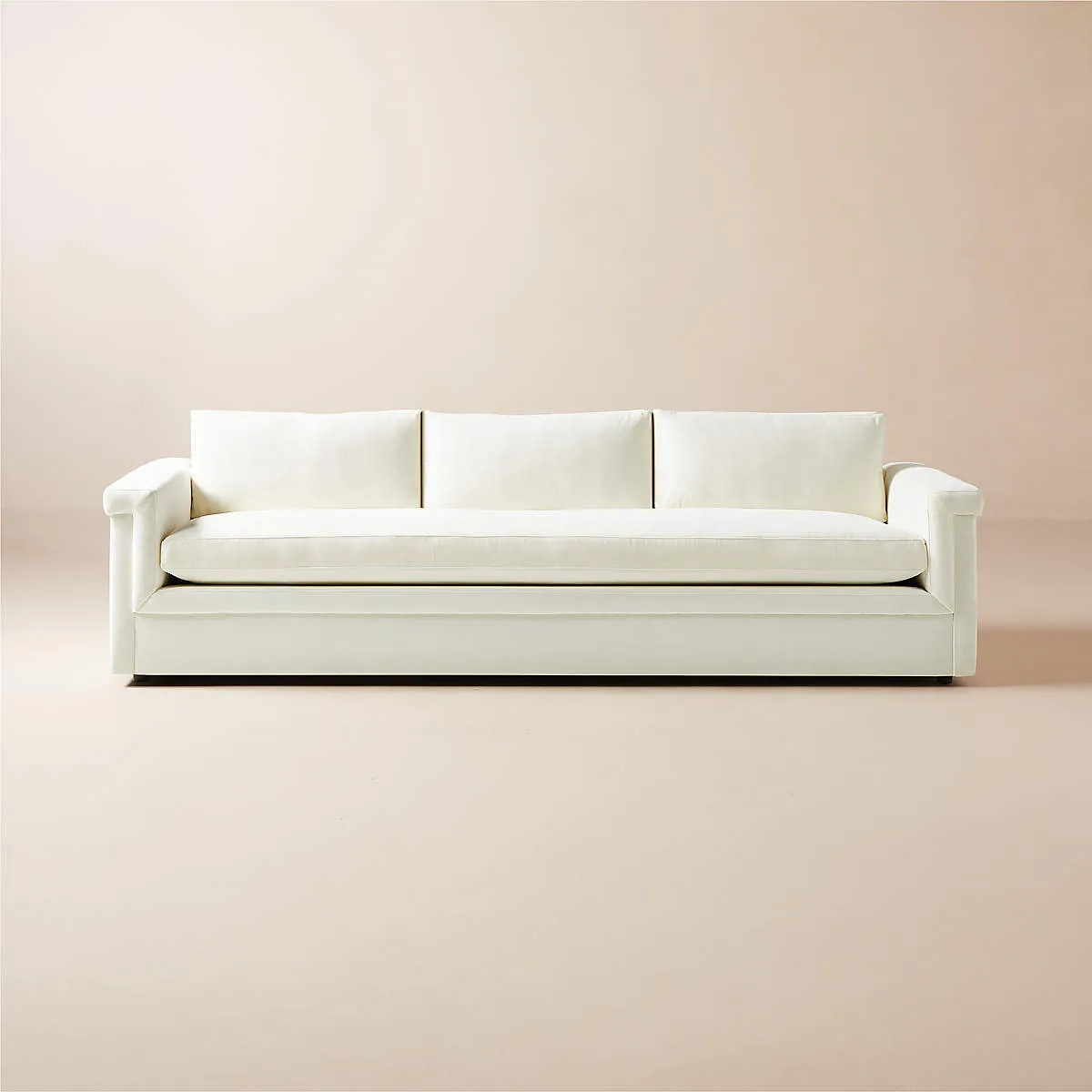 Ceva 103" Light Blue Performance Velvet Sofa by Couch.com