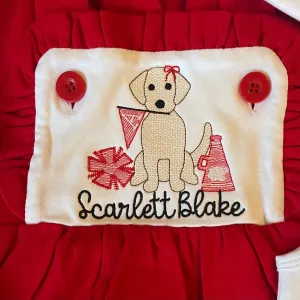 Cheerleader Puppy*Design Only*