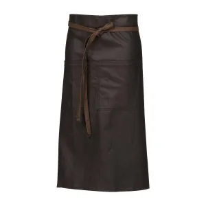 Chef Works ALWWT021BNB0 Boulder Bistro Apron, Brown Black, 36" x 30"
