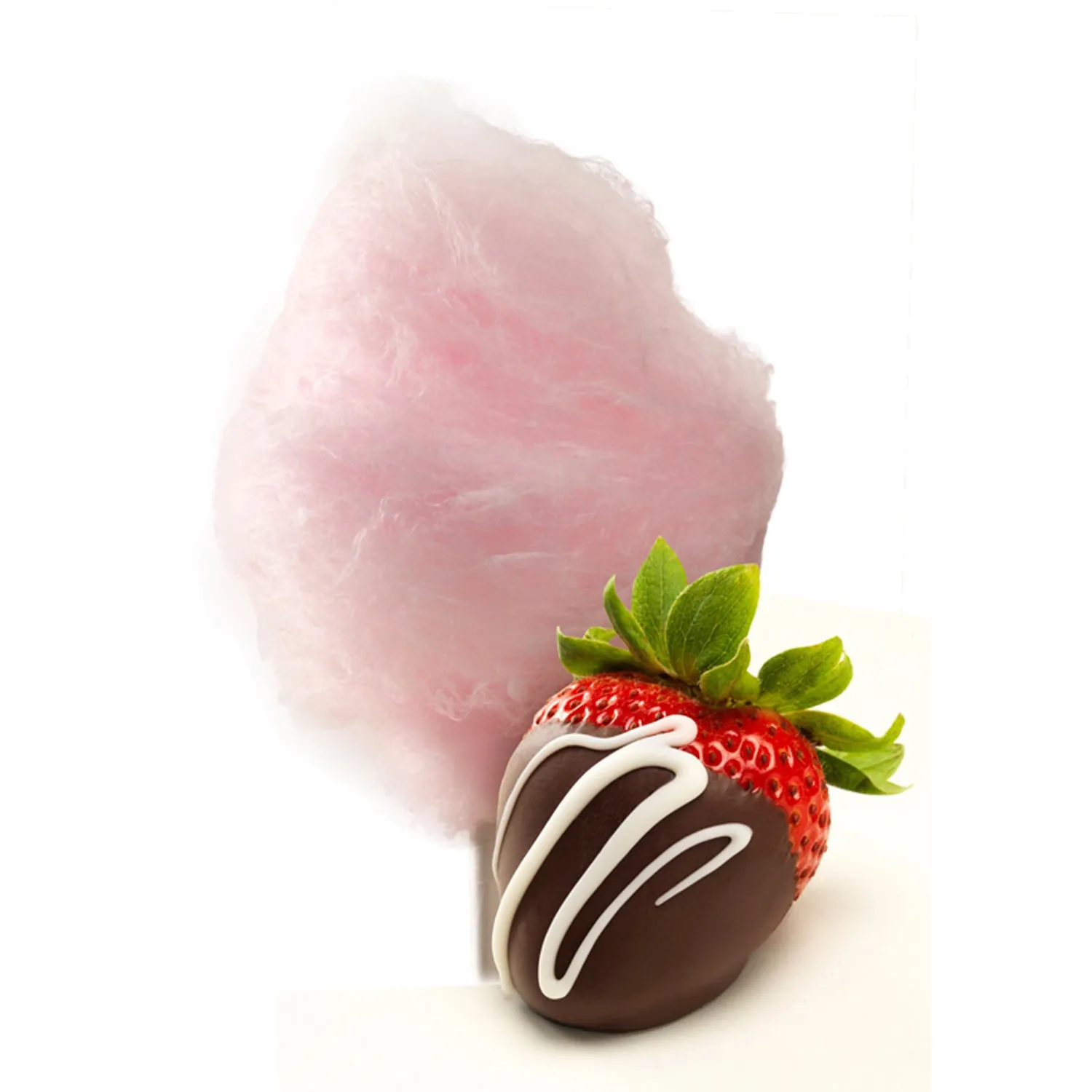 Chocolate Strawberry Cotton Candy Flossugar