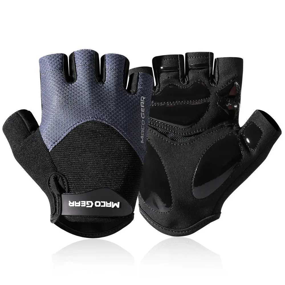 Cycling Half Finger Gloves Sports MTB Road Bike Running Anti-shock Anti-Slip Fitness Gym Riding Bicycle Glove Summer Men Women