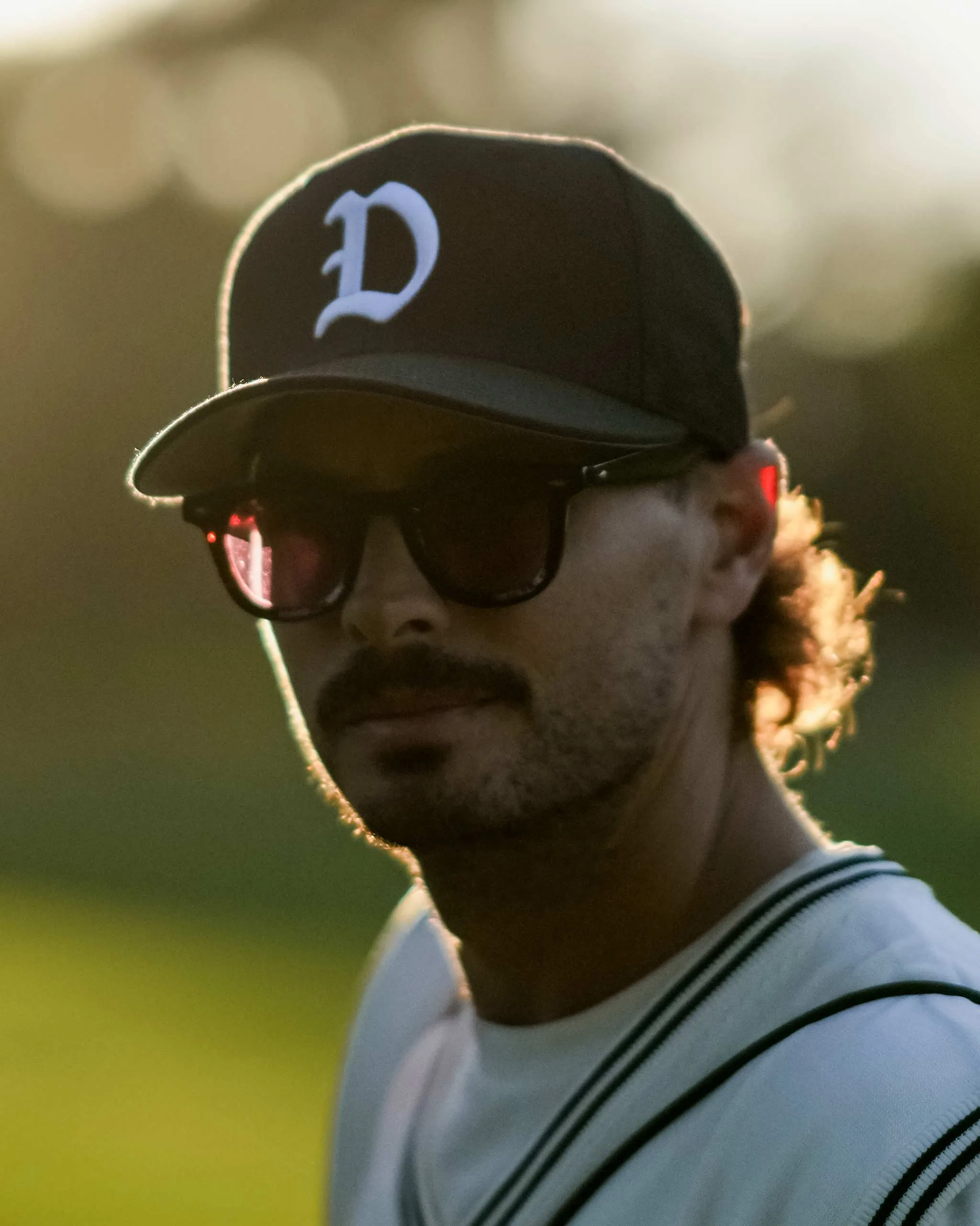 'D' Hat - Black