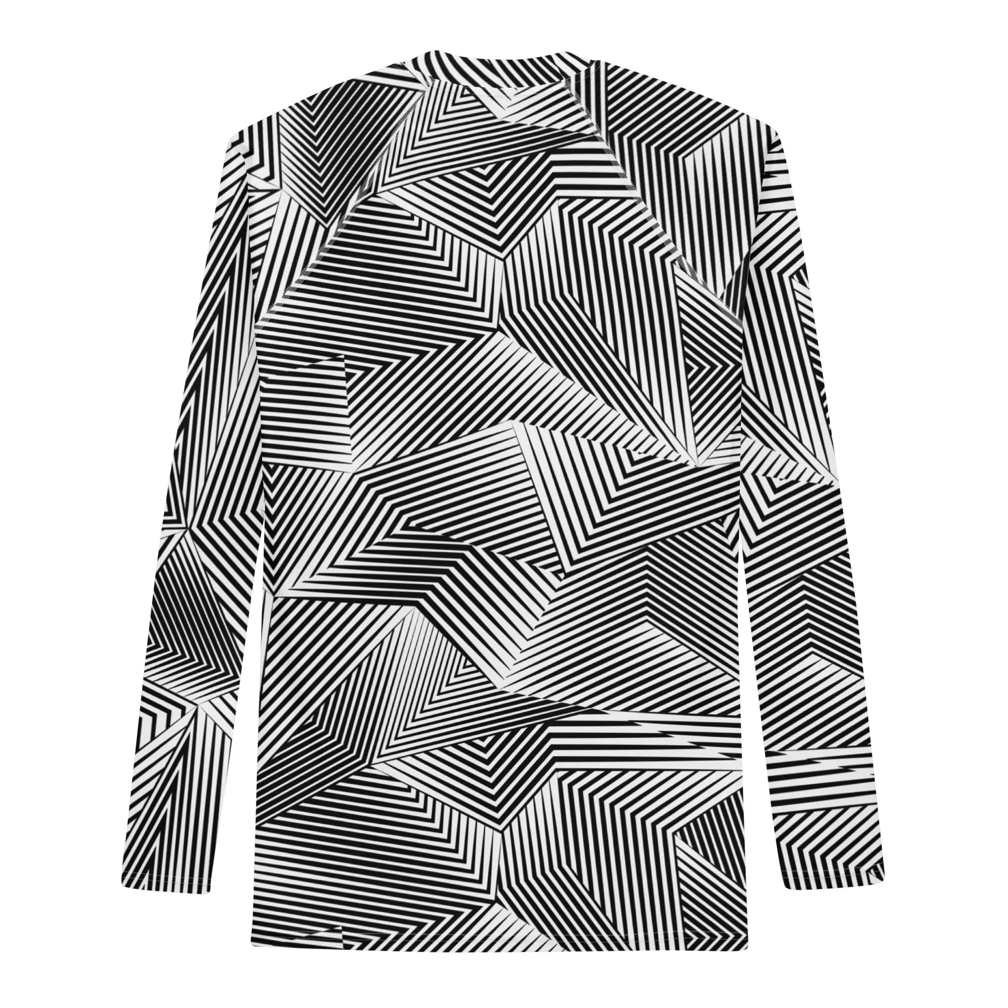 Dazzle Camo Long Sleeve Men’s Rash Guard