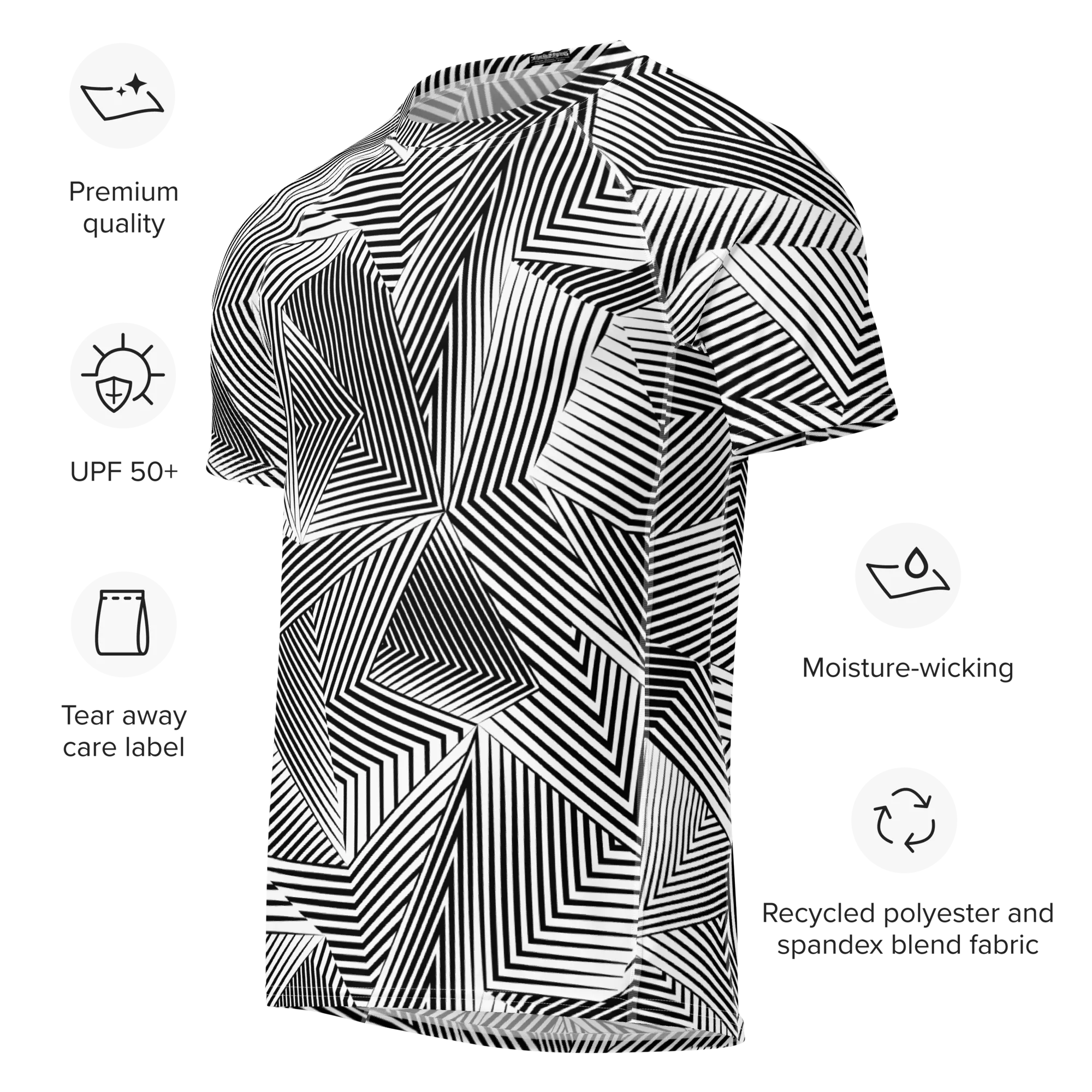Dazzle Camo Men’s Performance Shirt
