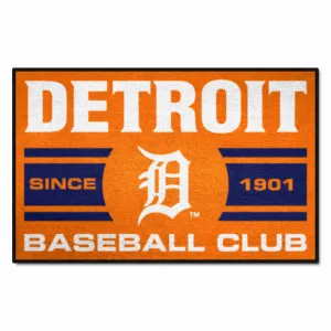 Detroit Tigers Starter Mat Accent Rug - 19in. x 30in., Uniform Design