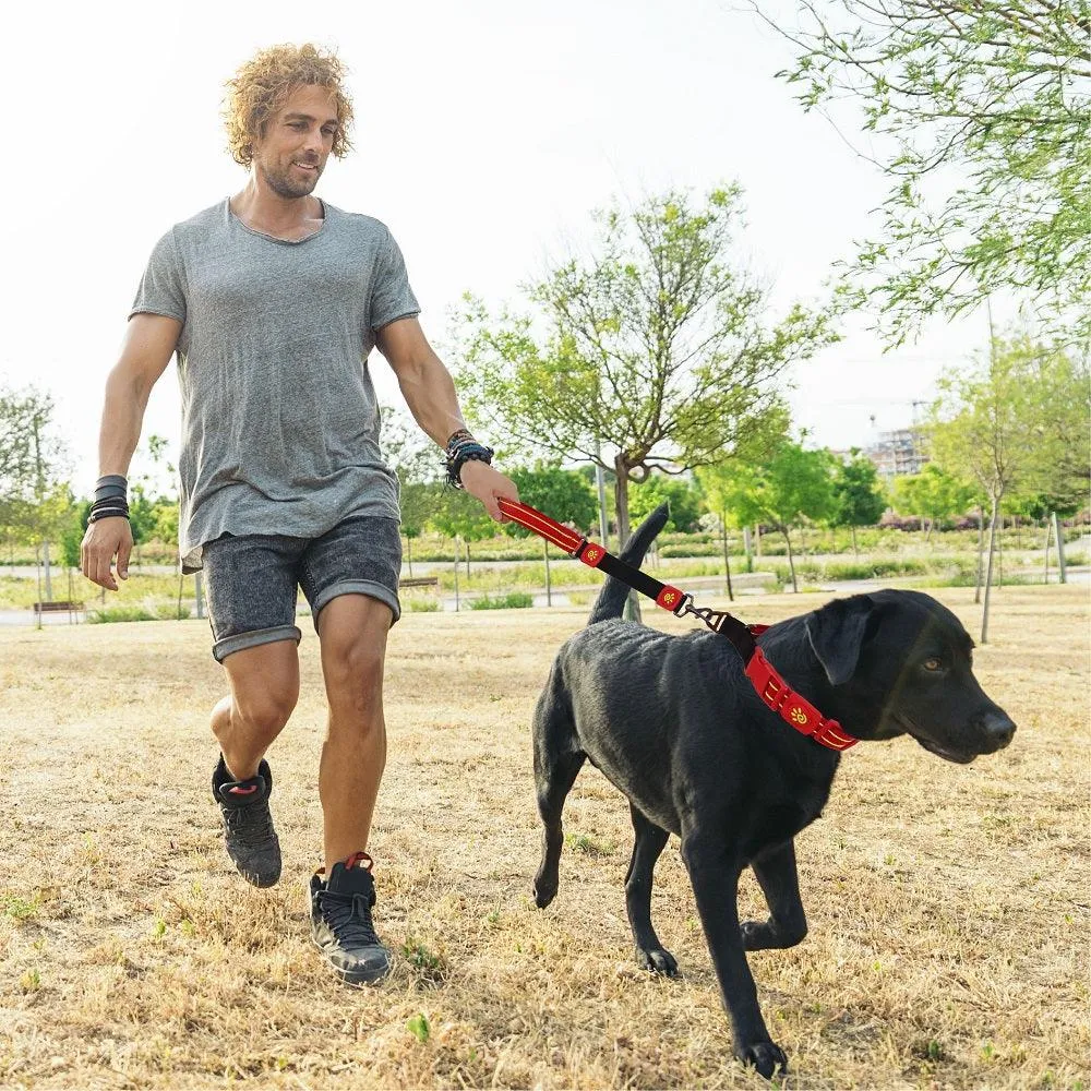 DOCO® Solar Mesh Short Bungee Dog Leash