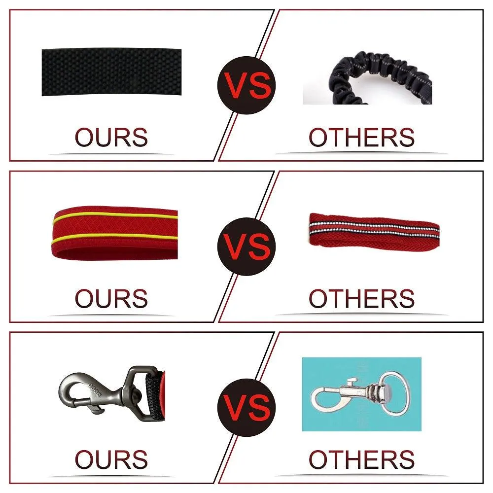 DOCO® Solar Mesh Short Bungee Dog Leash