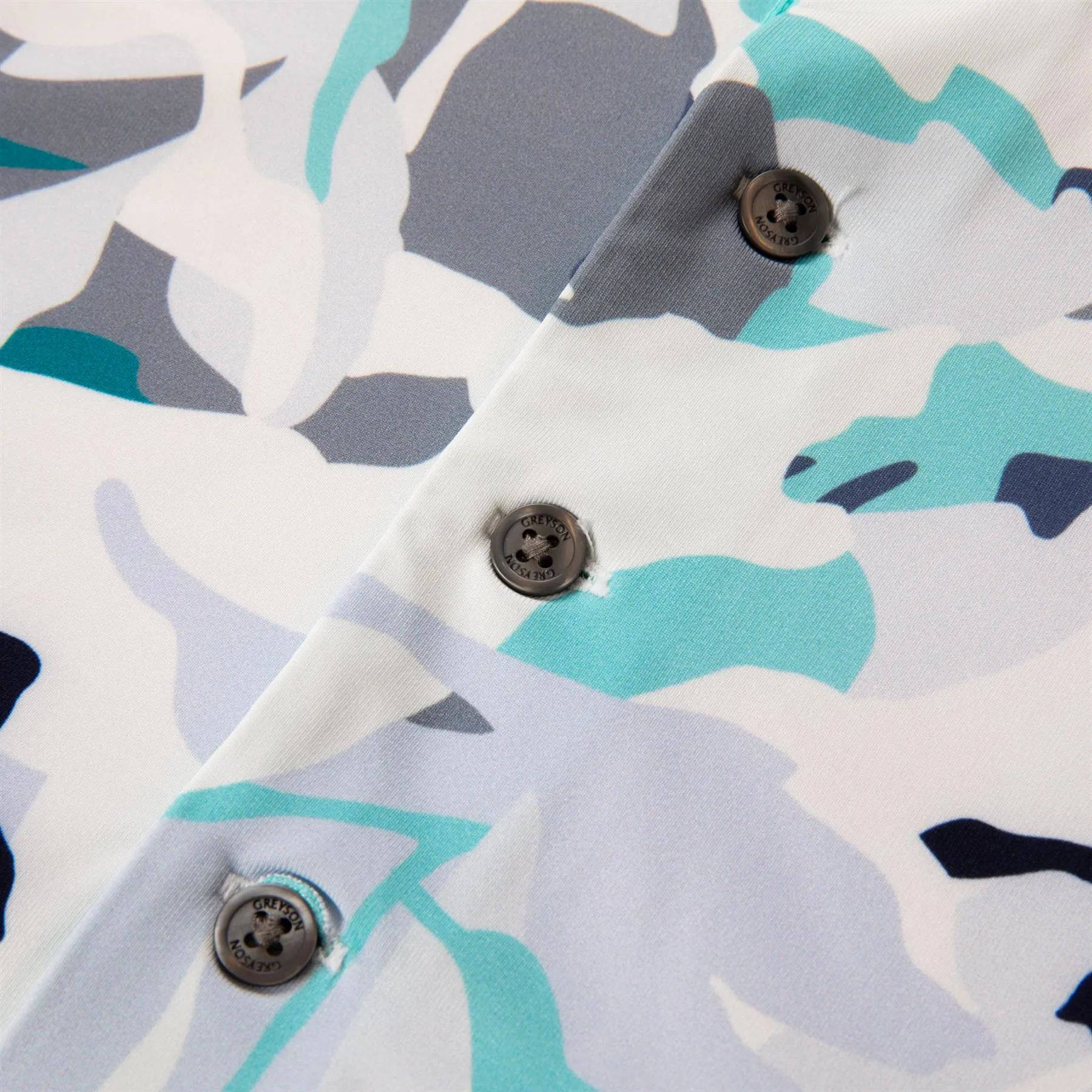 Forest Camo Polo Cyano - AW24