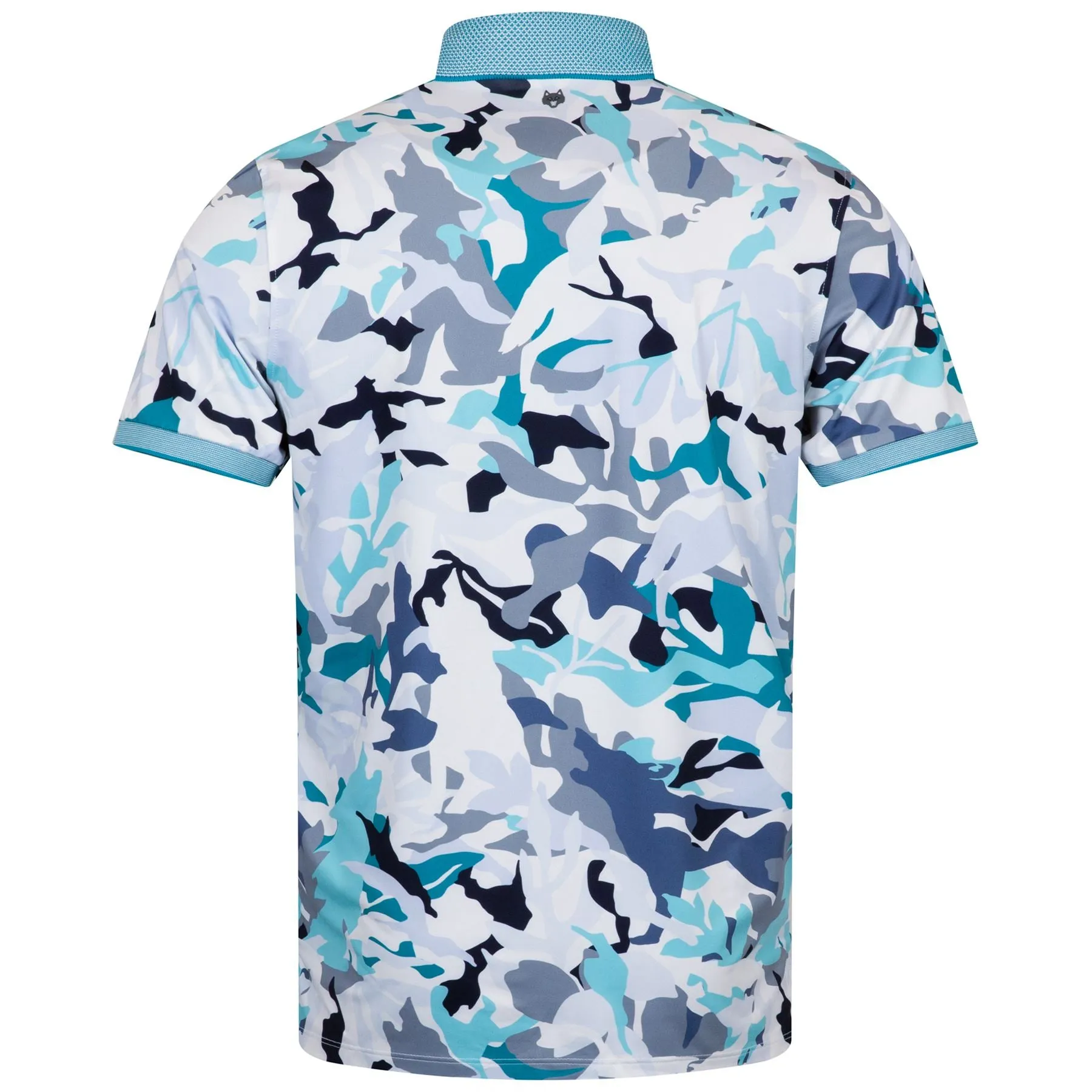 Forest Camo Polo Cyano - AW24