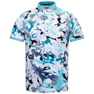 Forest Camo Polo Cyano - AW24