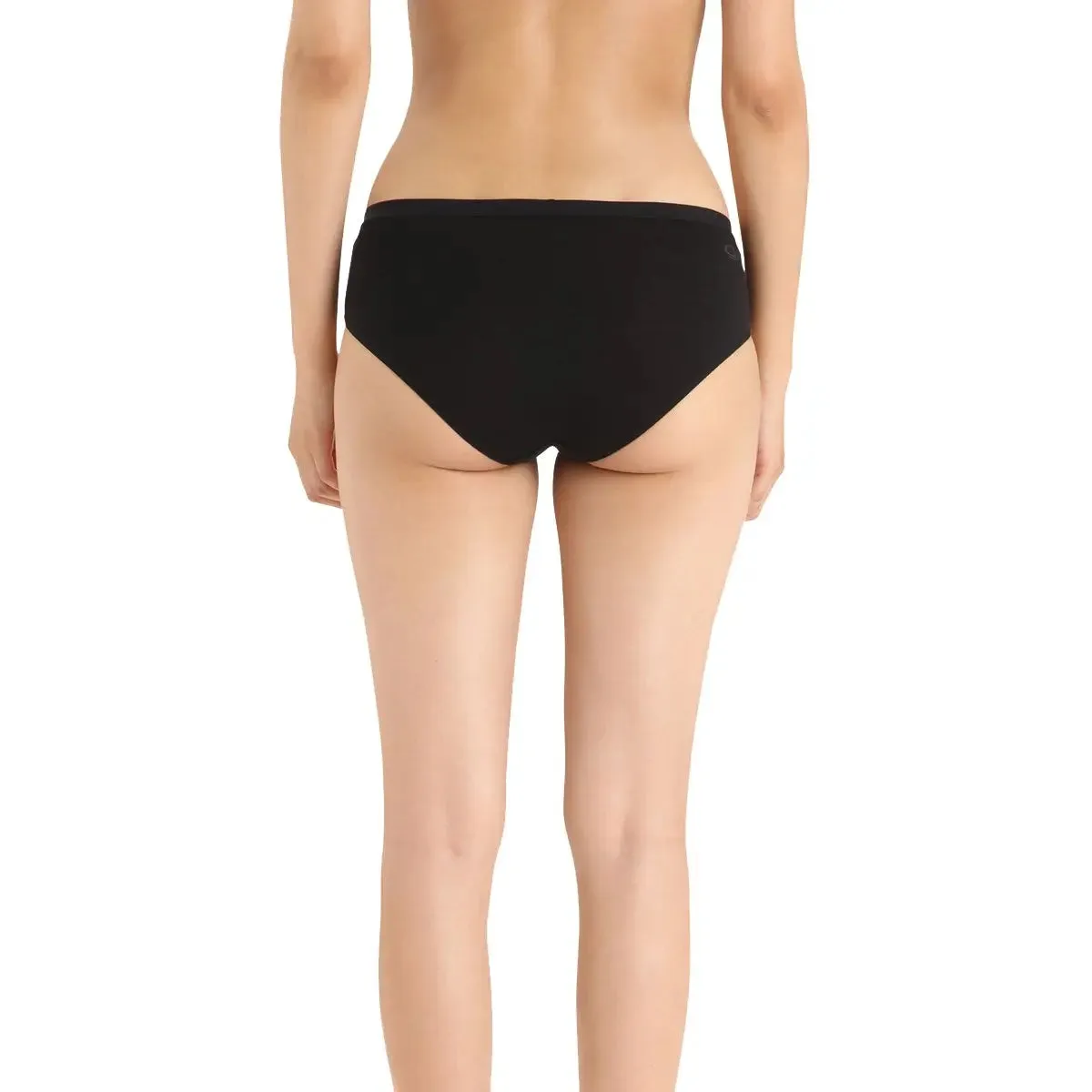 Merino Siren Hipkini Briefs - Black