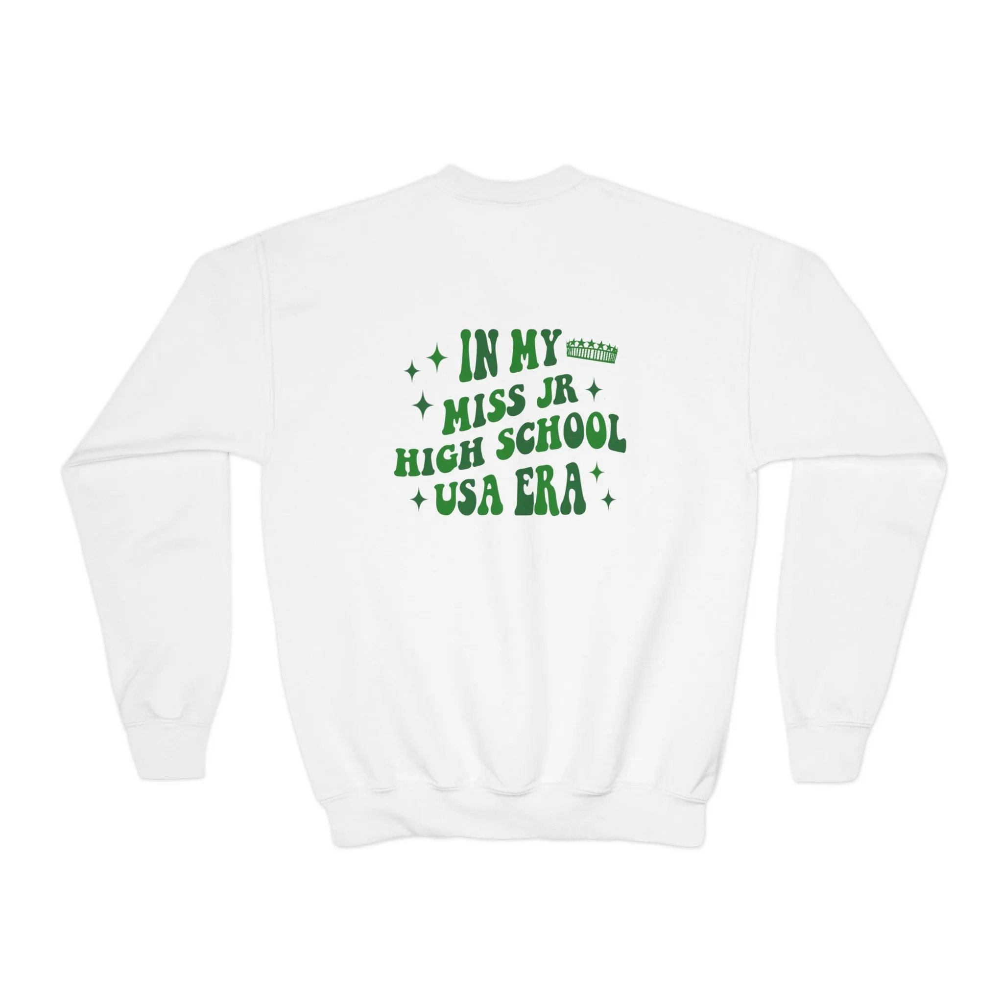 Miss Jr High School USA Youth Crewneck Sweatshirt
