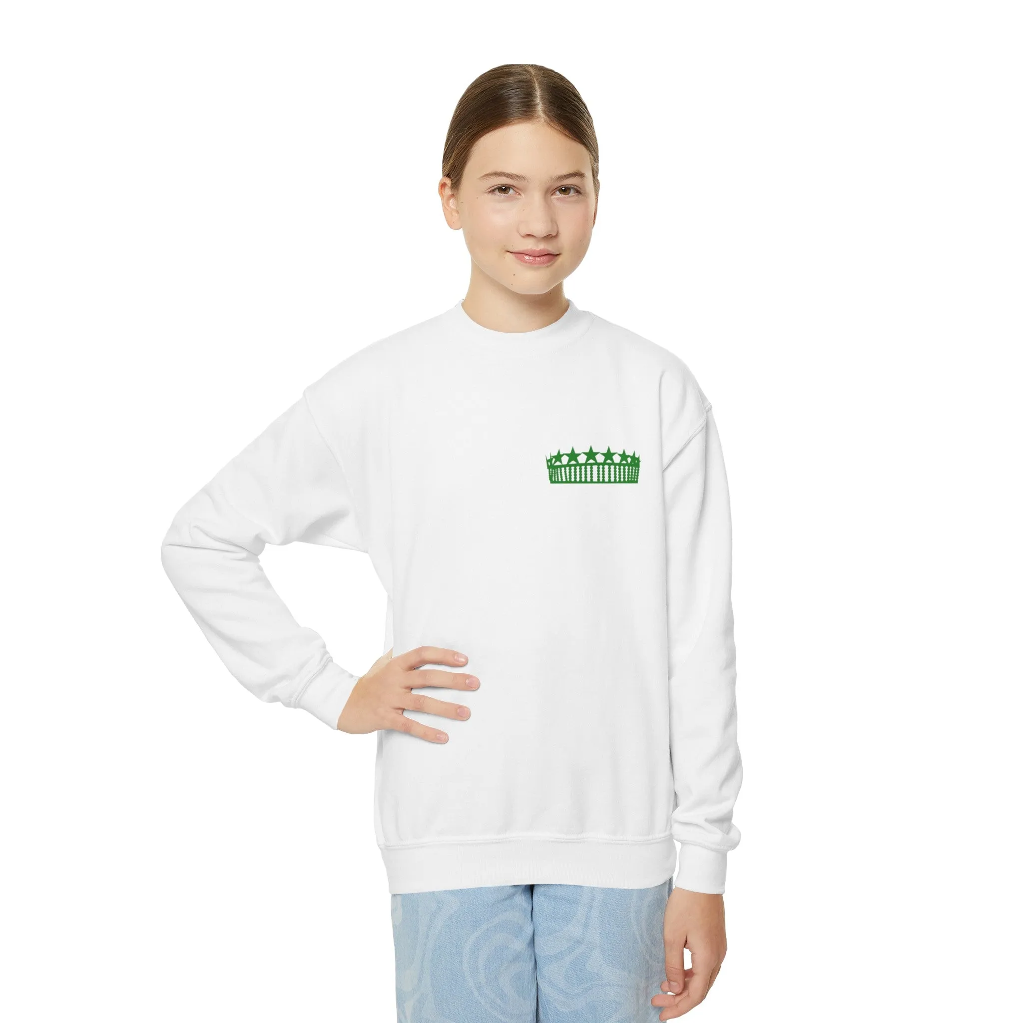 Miss Jr High School USA Youth Crewneck Sweatshirt