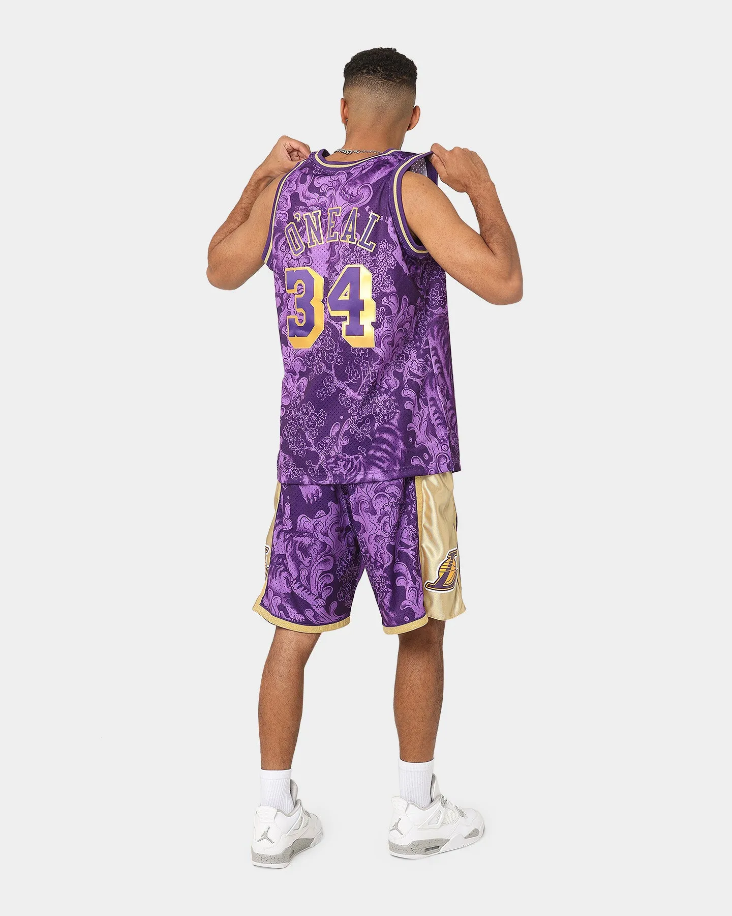 Mitchell & Ness Los Angeles Lakers Shaquille O'Neal #34 CNY 4.0 Swingman Jersey Dark Purple