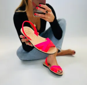 Neon Pop Peeptoe Avarca