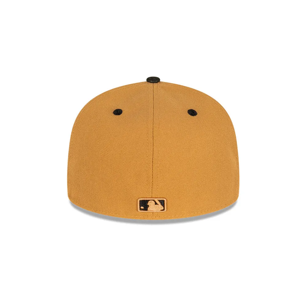 New Era 59Fifty MLB Wheat Black Los Angeles Dodgers