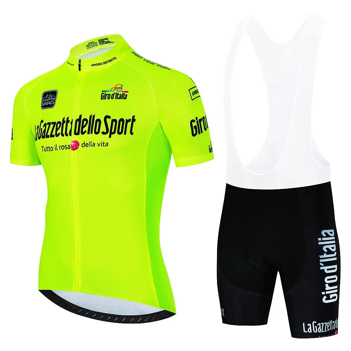 New Tour De Giro D'ITALIA Cycling Jersey Set Summer Cycling Clothing MTB Bike Clothes Uniform Maillot Ropa Ciclismo Cycling Suit