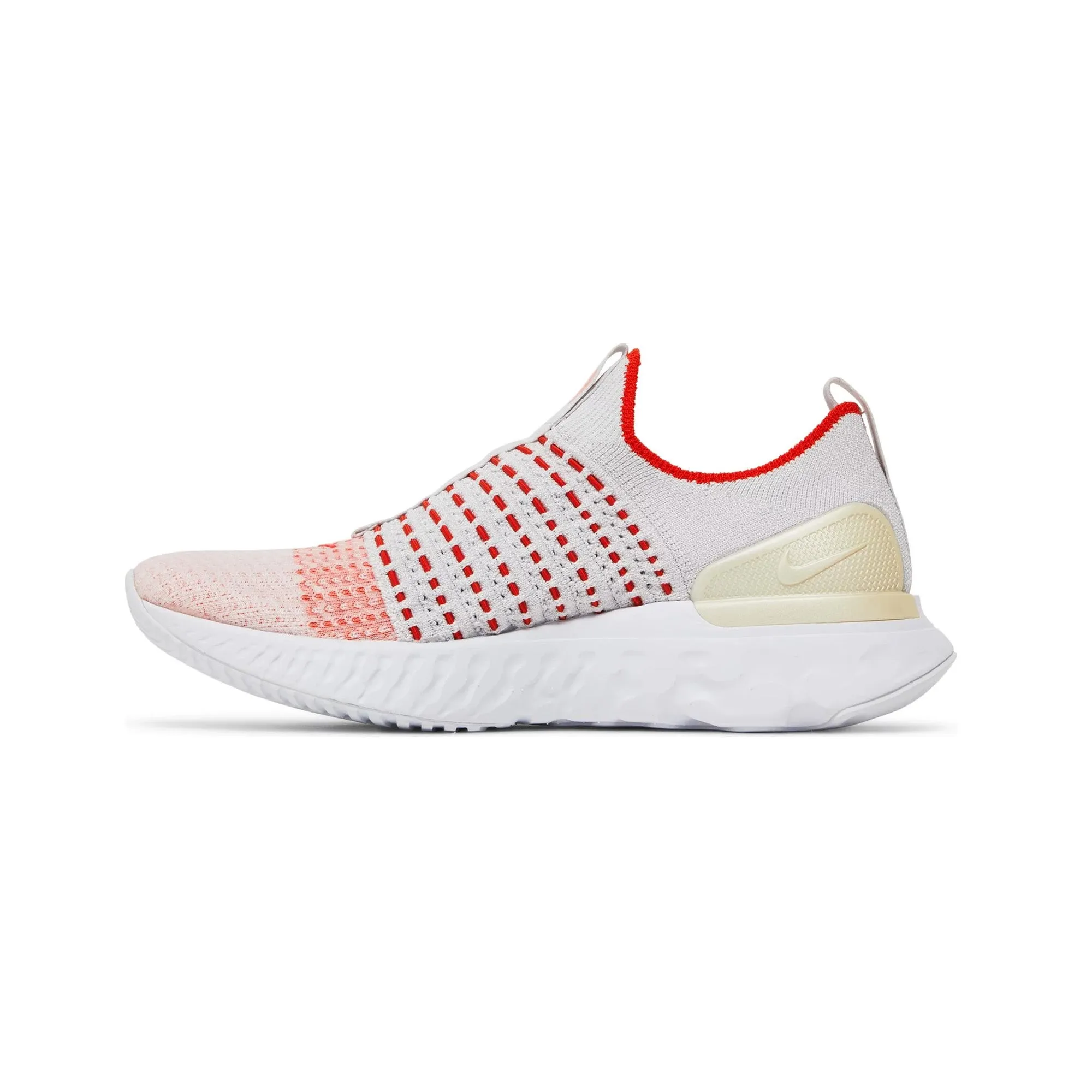 Nike React Phantom Run Flyknit 2 'Vast Grey Orange' Women's (2020)