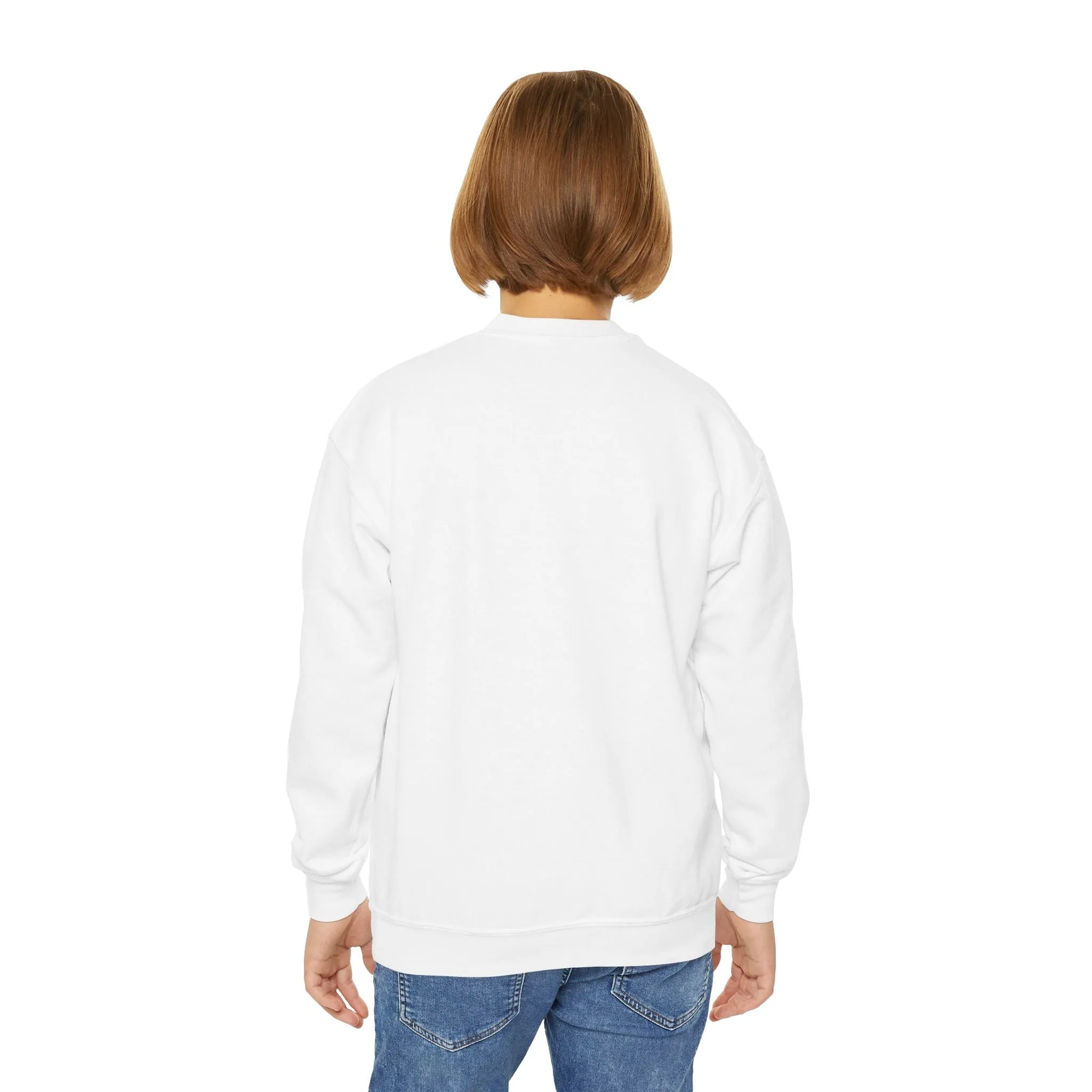 North Mianus I love NMS Youth Crewneck Sweatshirt