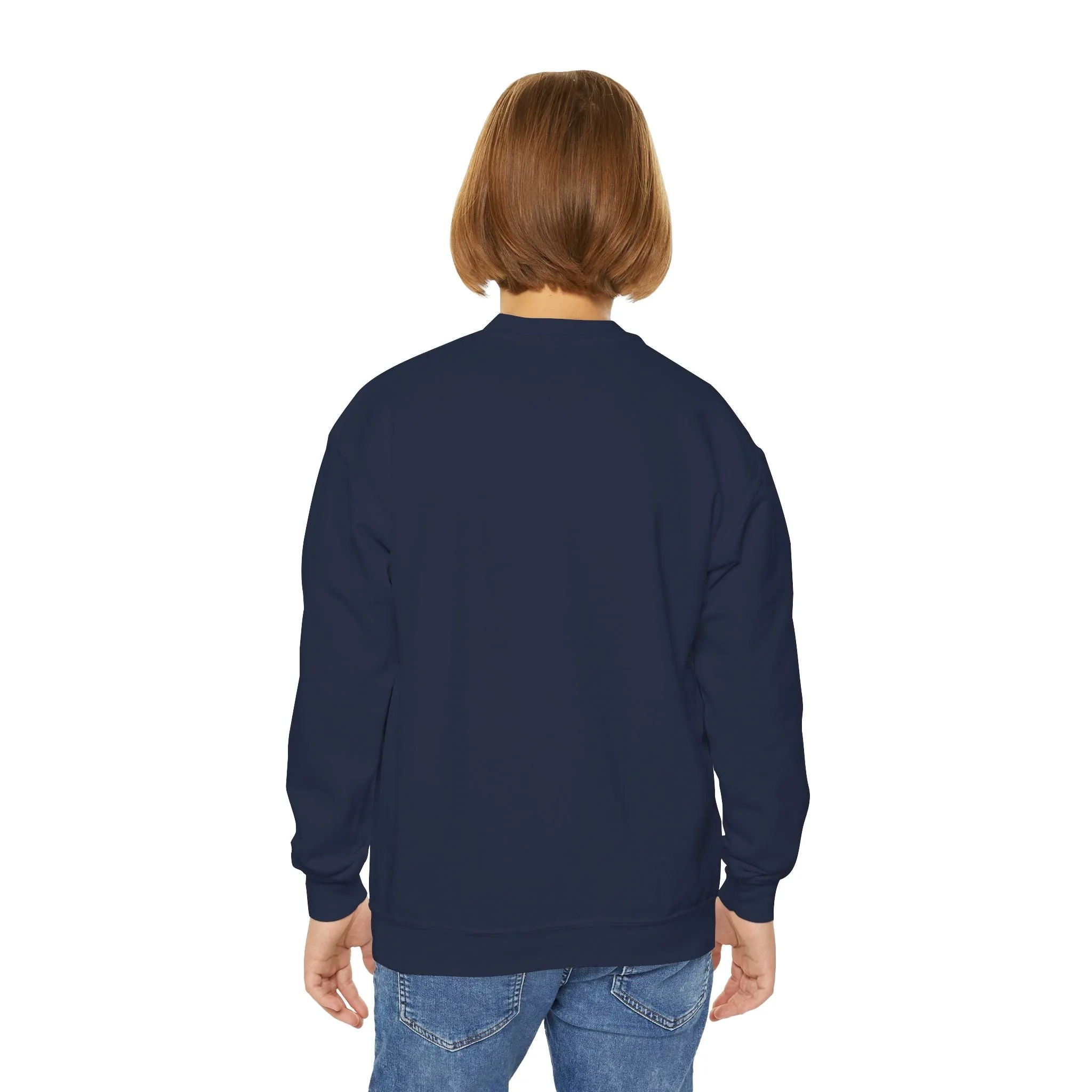 North Mianus I love NMS Youth Crewneck Sweatshirt
