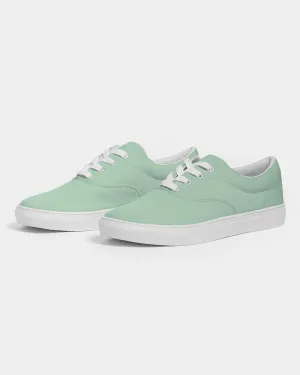 Pale Pastel Green Women's Canvas Sneakers | Women's | Bright Pale Pastel Green | C30M0Y30K0