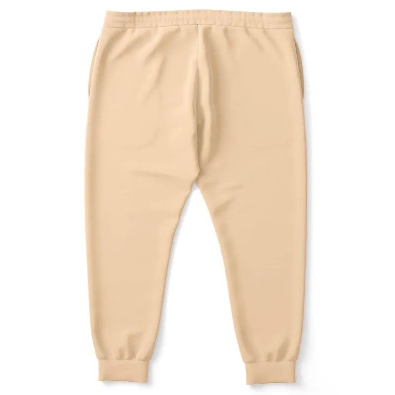 Pale Pastel Orange Joggers | Unisex | with PLUS sizes | Bright Pale Pastel Orange | C0M15Y30K0