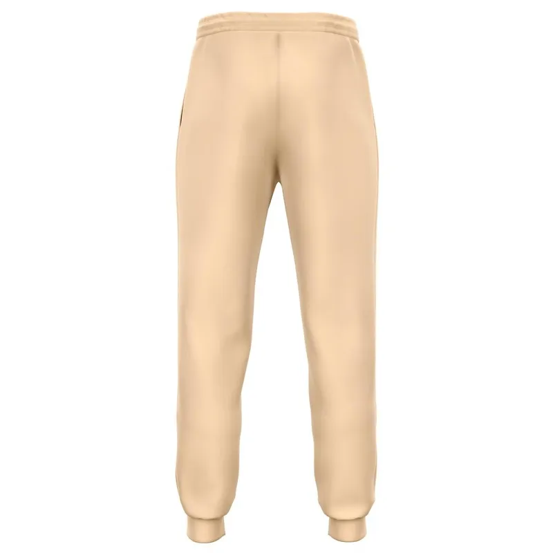Pale Pastel Orange Joggers | Unisex | with PLUS sizes | Bright Pale Pastel Orange | C0M15Y30K0