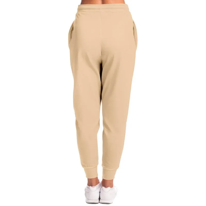 Pale Pastel Orange Joggers | Unisex | with PLUS sizes | Bright Pale Pastel Orange | C0M15Y30K0
