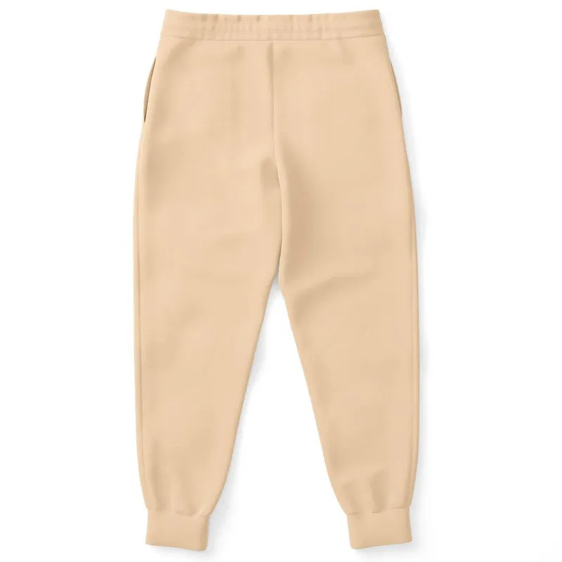 Pale Pastel Orange Joggers | Unisex | with PLUS sizes | Bright Pale Pastel Orange | C0M15Y30K0