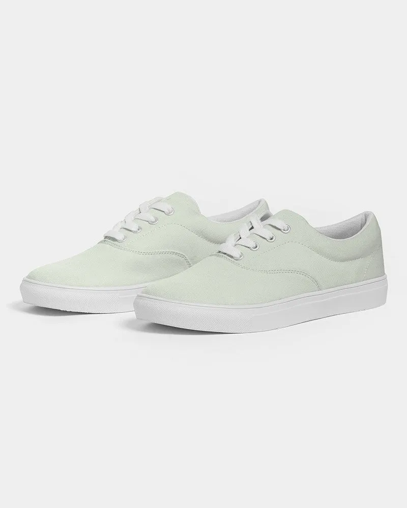 Pale Warm Green Women's Canvas Sneakers | Women's | Bright Pale Warm Green | C5M0Y10K0