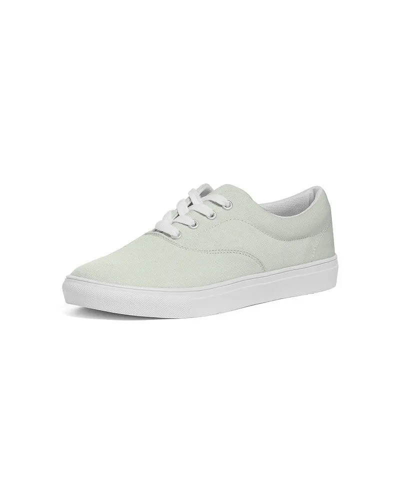 Pale Warm Green Women's Canvas Sneakers | Women's | Bright Pale Warm Green | C5M0Y10K0