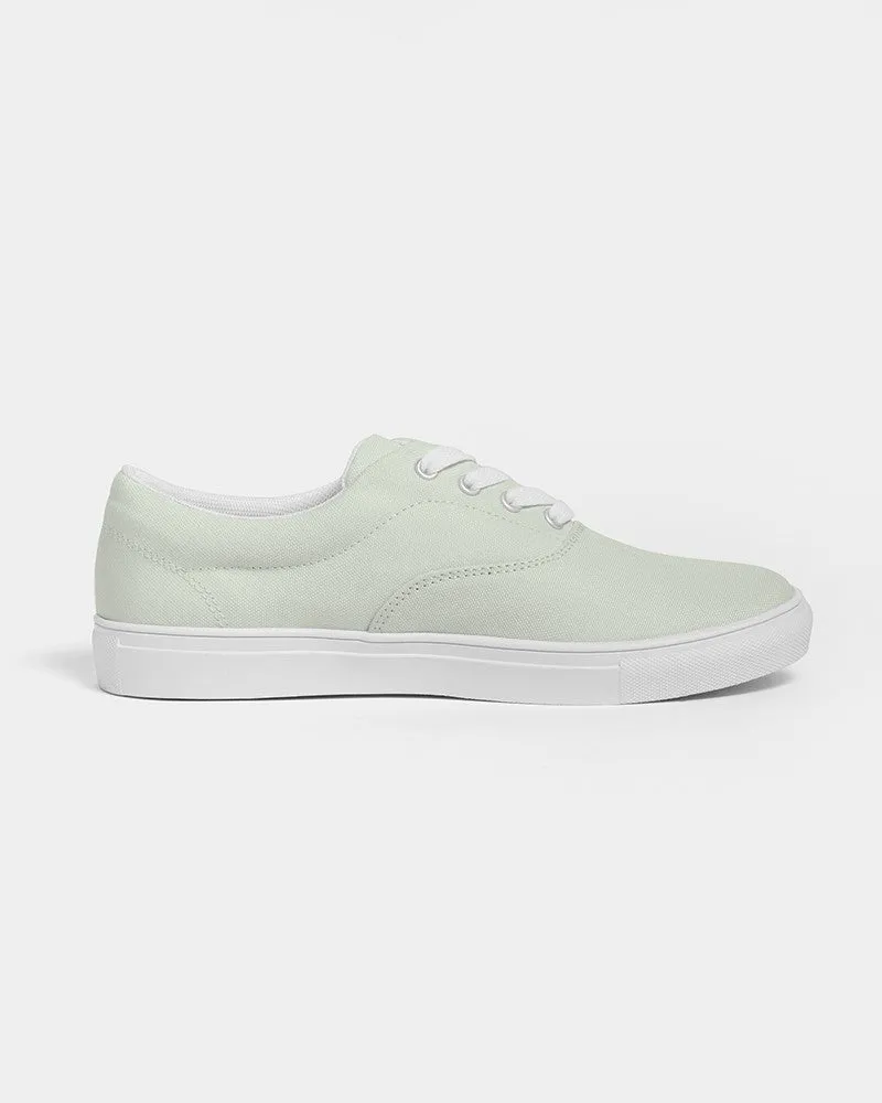 Pale Warm Green Women's Canvas Sneakers | Women's | Bright Pale Warm Green | C5M0Y10K0
