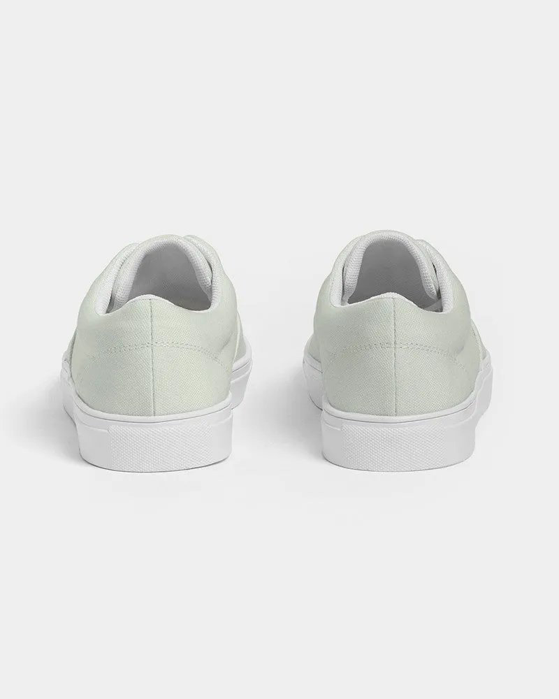 Pale Warm Green Women's Canvas Sneakers | Women's | Bright Pale Warm Green | C5M0Y10K0