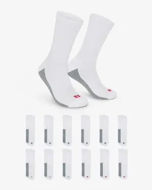 Performance Crew Sock (12-Pack White)