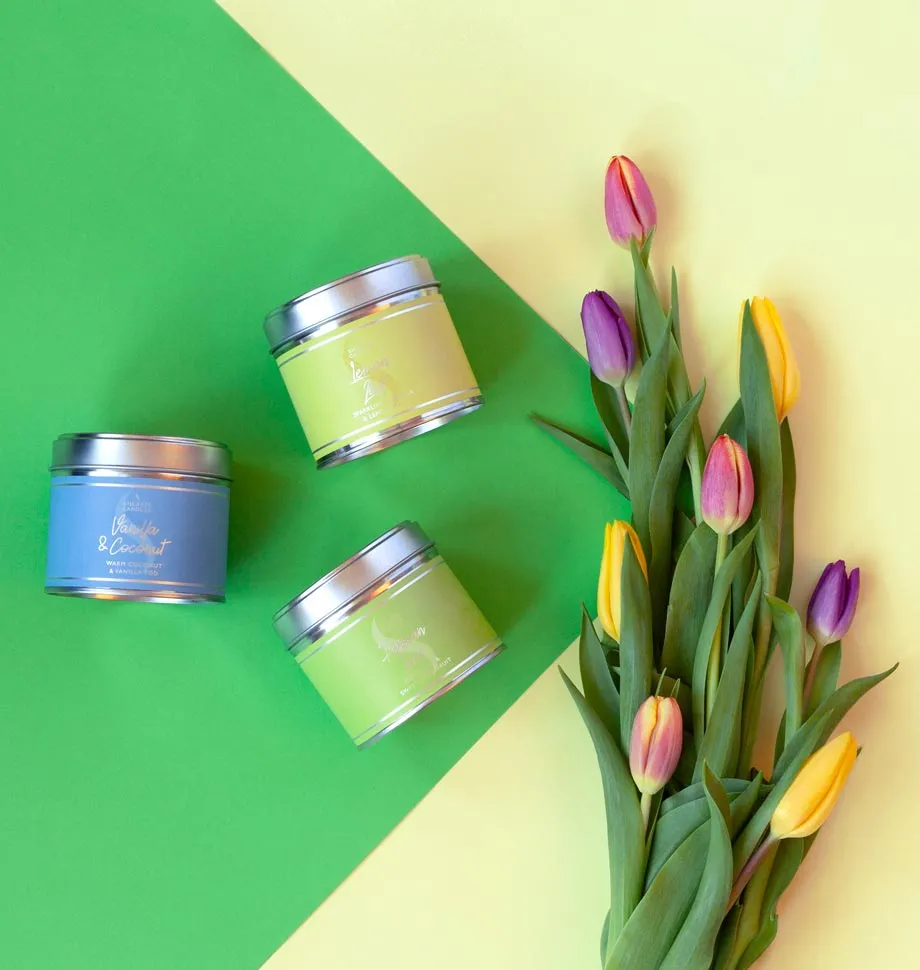 Persian Lime Large Tin Candle