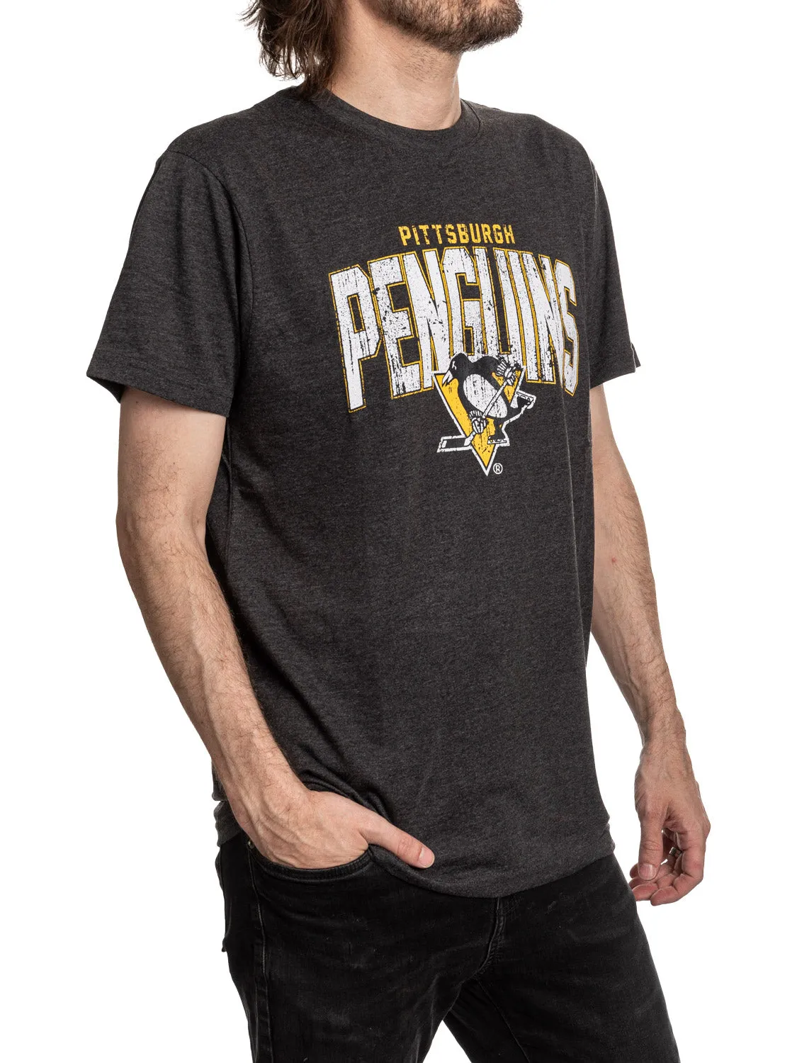 Pittsburgh Penguins NHL Licensed Vintage Classic Tee