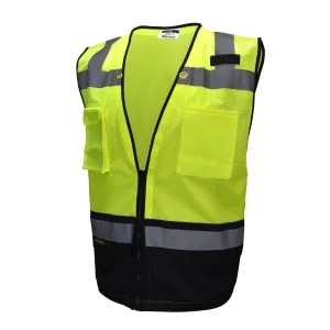Radians SV59B Type R Class 2 Heavy Duty Surveyor Safety Vest with Zipper