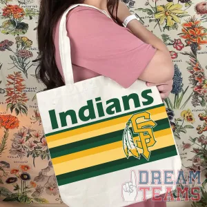 Santa Fe Indians - Retro Stripes Tote